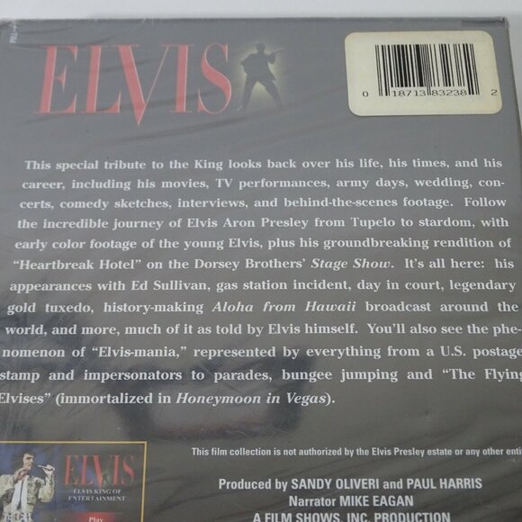 Elvis Rare Moments with The King and King of Entertainment 2 Disc DVD Set NEW - Picture 5 of 6